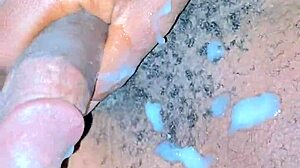 Kingtaiza strokes his big black cock solo in homemade masturbation session