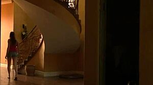 Busty lesbian milf queening her girlfriend