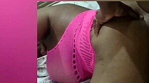 She enjoyed cumming hard in the black woman's ass.