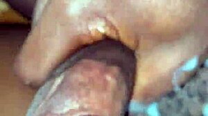 Kingtaiza strokes his big black cock solo in homemade masturbation session