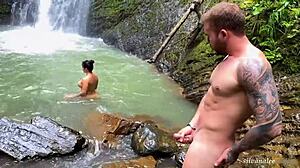 Morbid Masturbates While I Get Naked in the River