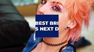 Watch this gorgeous BRITISH 18 year old GIVING HEAD!