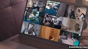 Hot Milf Ella Nova Spreads Pussy And Gets Drilled By Neighbor Nathan Bronson Until Orgasms