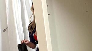 Tittyfucking this milf while she shows off her big tits