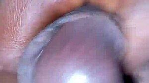 Kingtaiza strokes his big black cock solo in homemade masturbation session