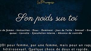 Son poids sur toi - french audio porn for women