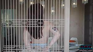 Sexy Milf Kenna Vanessa Strips Naked Boldly