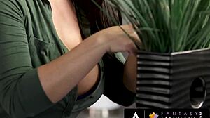 Fantasy Massage - Angela White Fucks Masseuse Lena Paul!