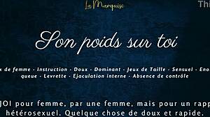 Son poids sur toi - french audio porn for women