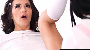 Lesbian Curious Teen Queening