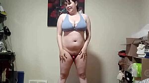 i did a pantsless hiit workout with a vibrator in