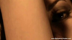 asian beauty explores erotic side while dancing nude