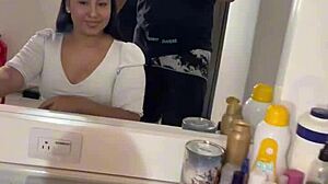 My young Colombian sister-in-law comes to visit and I fuck her fat ass while my girlfriend is not there