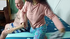 Preview of Untraditional Sex with Agarabas and Olpr Featuring Big Ass Dancing Fingering Gaping Handjob Jerk Off Instructions Striptease Teasing Clothes Ripped