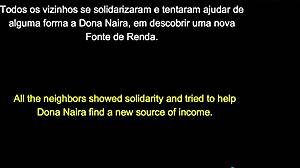 Os vizinhos ajudaram dona naira apos o divorcio