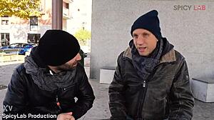 Intense Belgian Tourism Featuring Anal And Dap With Alice Maze