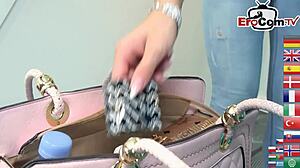 Deutsche dicke titten reife rothaarige milf bekommt anal outdoor dreier