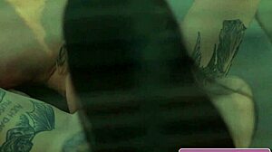 Aiden ashley and goth charlotte intensely lick and suck juicy pussy outdoors until reaching strong climax