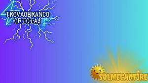 humiliation for the small 18+ dick with a huge dick to ejaculate on my tits - sol megan fire