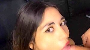 Latina Teen Sucks Boss's Cock Hard for Facial Finish