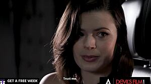 Devils Film - Cheating Babe Makes Boyfriend Cuckold Again By Getting Her Ass Fucked