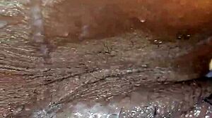 eating ebony pussy makes her orgasm so wet 😍