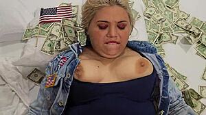 BLONDE SCREAMS PUNISH MY PUSSY AND MY ASS IN EXCHANGE FOR MILLIONS OF DOLLARS