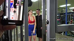 fucking stepsister in changing room with big cock pov