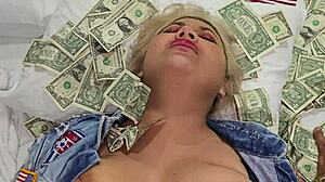 BLONDE SCREAMS PUNISH MY PUSSY AND MY ASS IN EXCHANGE FOR MILLIONS OF DOLLARS