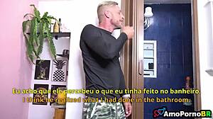 hey, watch this cuckold wife get bent over and fucked hard