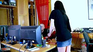 I fucked french actress lana fever hard on the couch.