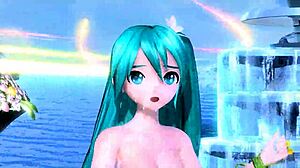 Hatsune miku love song project diva nude mod full nude goddess 😍