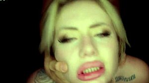 amazing blonde slut submits to huge cock domination and rough fucking