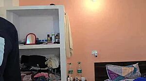 Desi milf puja fucks with prem in homemade casting 😏