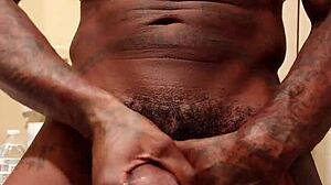 big black hairy cock worshipped by brunette hallelujah johnson