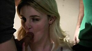 freaky neighbors exploiting teen eliza eves in threesome fuck