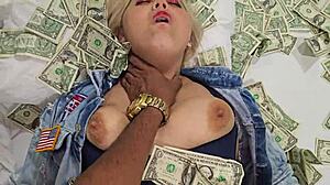 BLONDE SCREAMS PUNISH MY PUSSY AND MY ASS IN EXCHANGE FOR MILLIONS OF DOLLARS