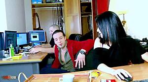 I fucked french actress lana fever hard on the couch.