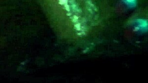 I feel the saliva-coated blowjob in the cinema part 1