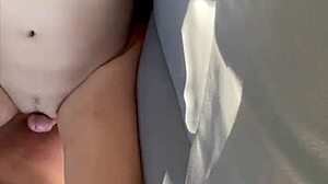 Hey, slim thick trashy hooker gets fucked in public and reluctantly takes a facial 😏