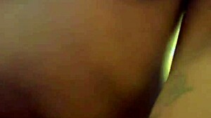 Horny Black Model Gagged Handcuffed Rides Dick Dildo Pussy