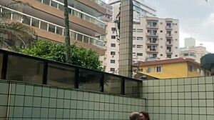 He kept rubbing his hard cock on me in the pool 😏