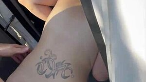 Hey, slim thick trashy hooker gets fucked in public and reluctantly takes a facial 😏