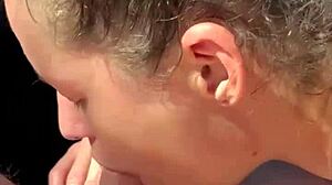 Hey, slim thick trashy hooker gets fucked in public and reluctantly takes a facial 😏