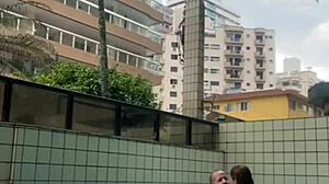 He kept rubbing his hard cock on me in the pool 😏