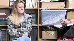 Shoplifter Kate and LP engage in hardcore sex in the store