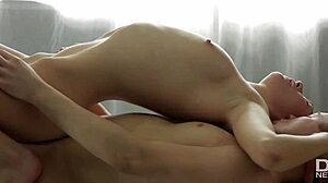 Rich teen gets tight ass fucked during massage.