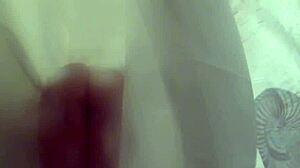 Blonde Babe's Naughty Shower Masturbation