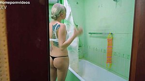 Old Hairy Dude Gets Blowjob from Beauty