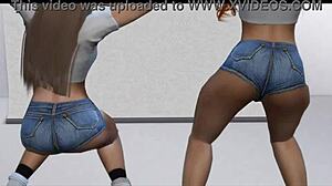 ice spice and big latto photoshoot threesome